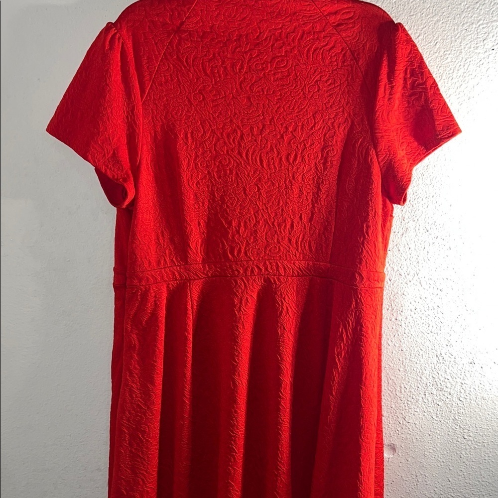 Modcloth Scarlet Keyhole Dress - Picture 6 of 11
